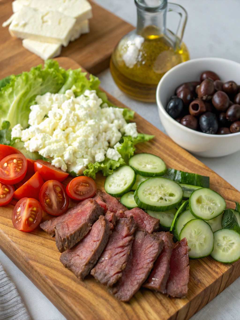 How 7 Steps Transform Beef and Feta Salad into a Delightful Dish 2 beef and feta salad ingrdien 1