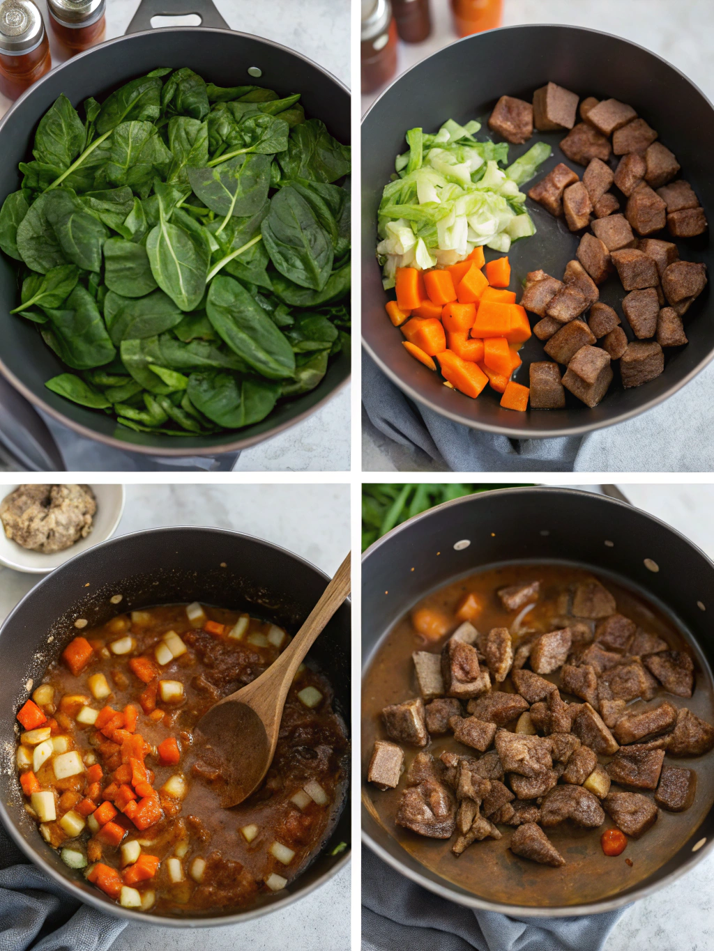 Beef and Spinach Stew: 5 Reasons Why It's a Must-Try Recipe To Get The Best 3 beef and spinach stew step by step 1