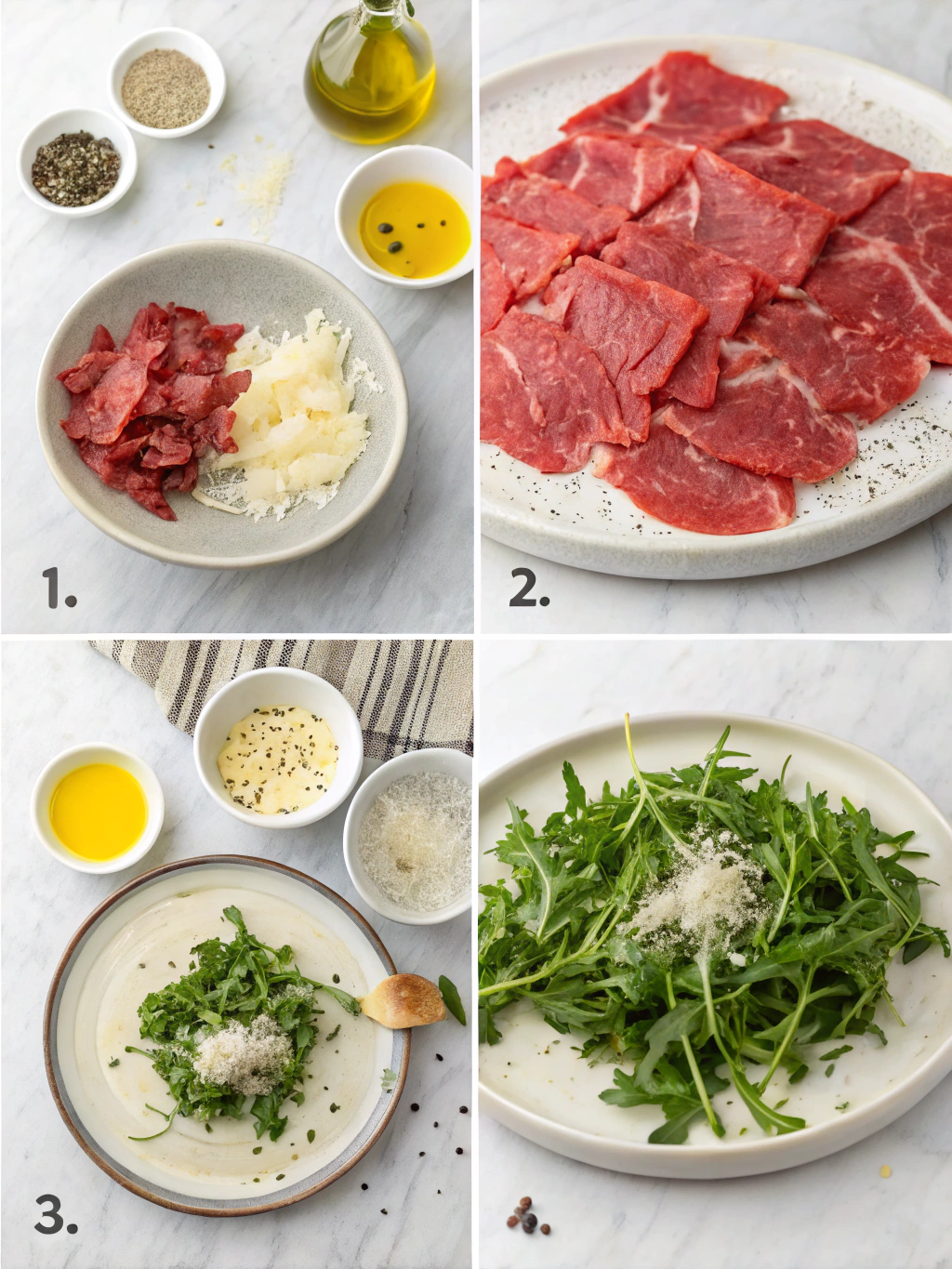 Beef Carpaccio Recipe: 5 Steps for a Delicious Starter 3 beef carpaccio recipe step by step