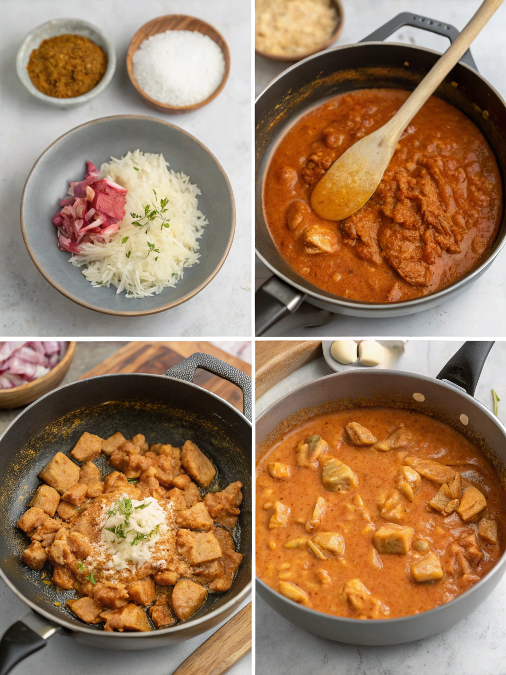 Chicken Murgh Makhani Recipe: Easy 5 Steps to Make It at Home 3 chicken murgh makhani recipe step by step 1