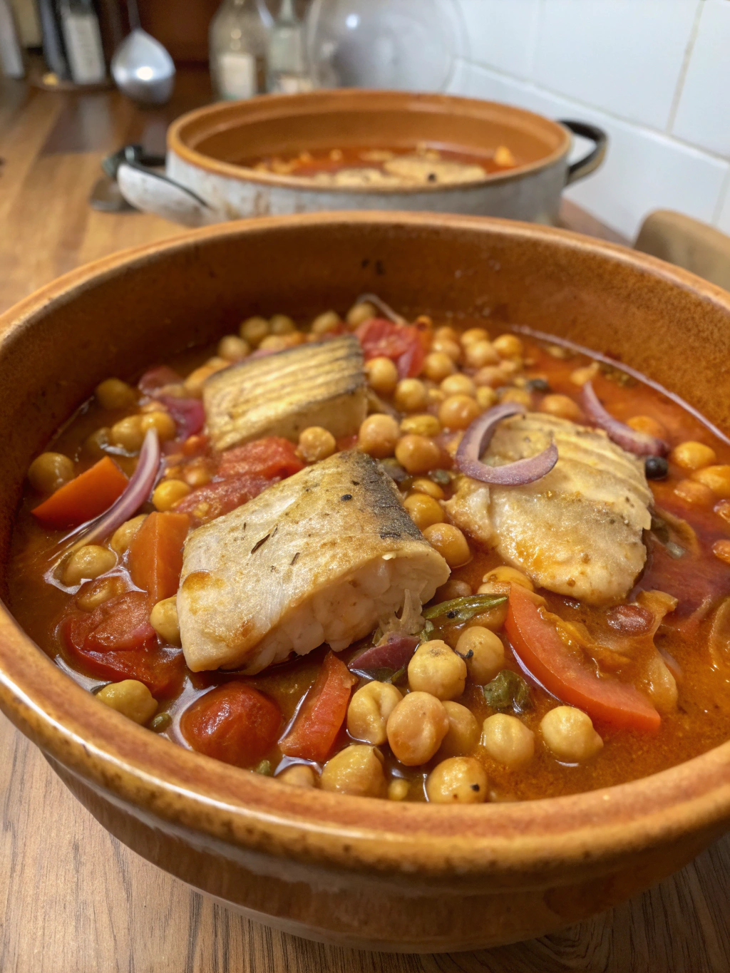 Fish and Chickpea Stew: 5 Reasons You'll Love This Dish! 4 fish and chickpea stew Final result