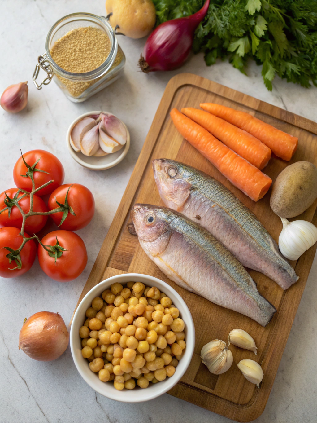 Fish and Chickpea Stew: 5 Reasons You'll Love This Dish! 2 fish and chickpea stew ingrdien