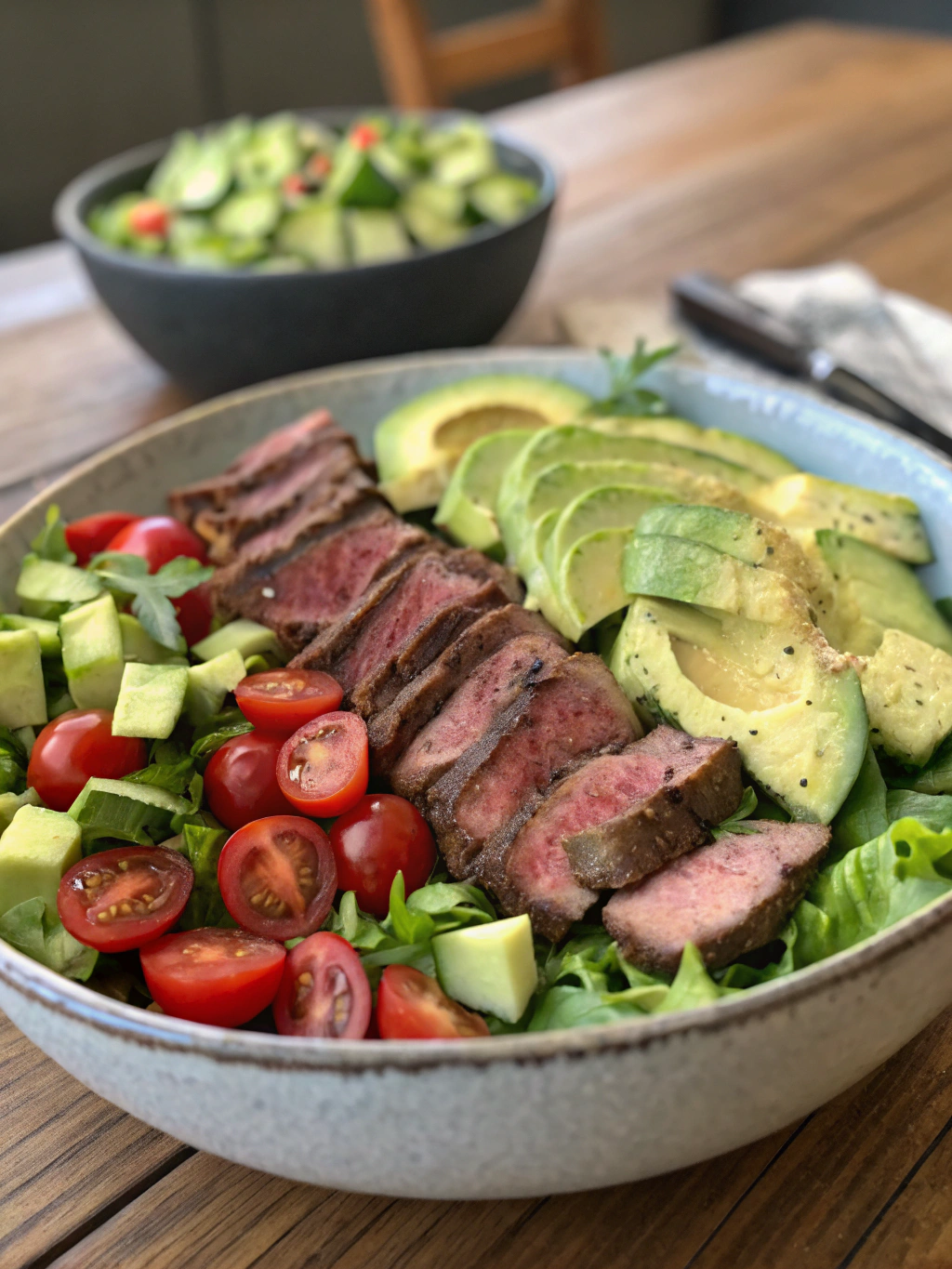Beef and Avocado Salad: 5 Tips for a Great Packed Dish 4 beef and avocado salad Final result