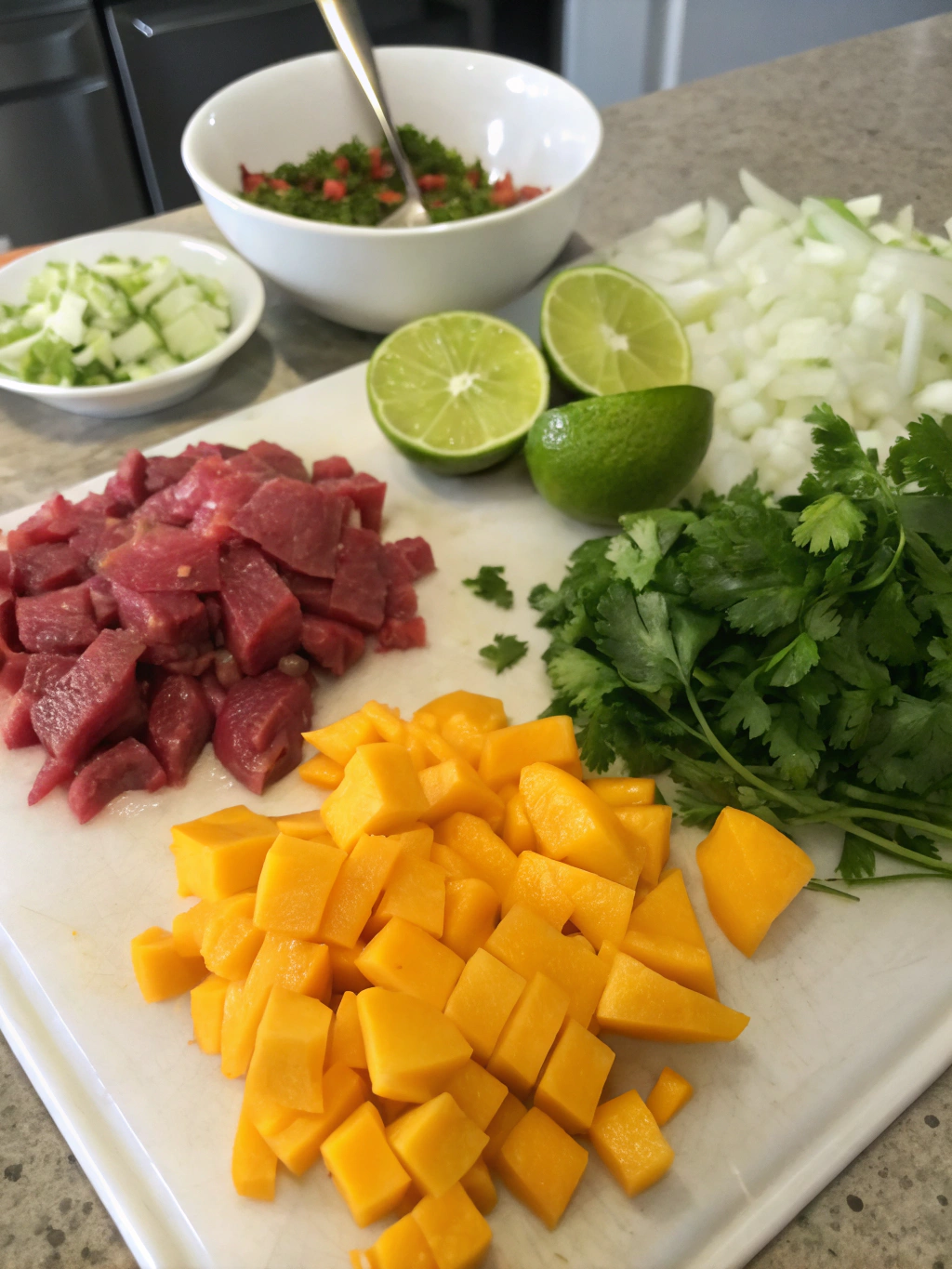 Beef and Mango Salad: best 5 Reasons Recipe Wow You! 2 beef and mango salad ingrdien