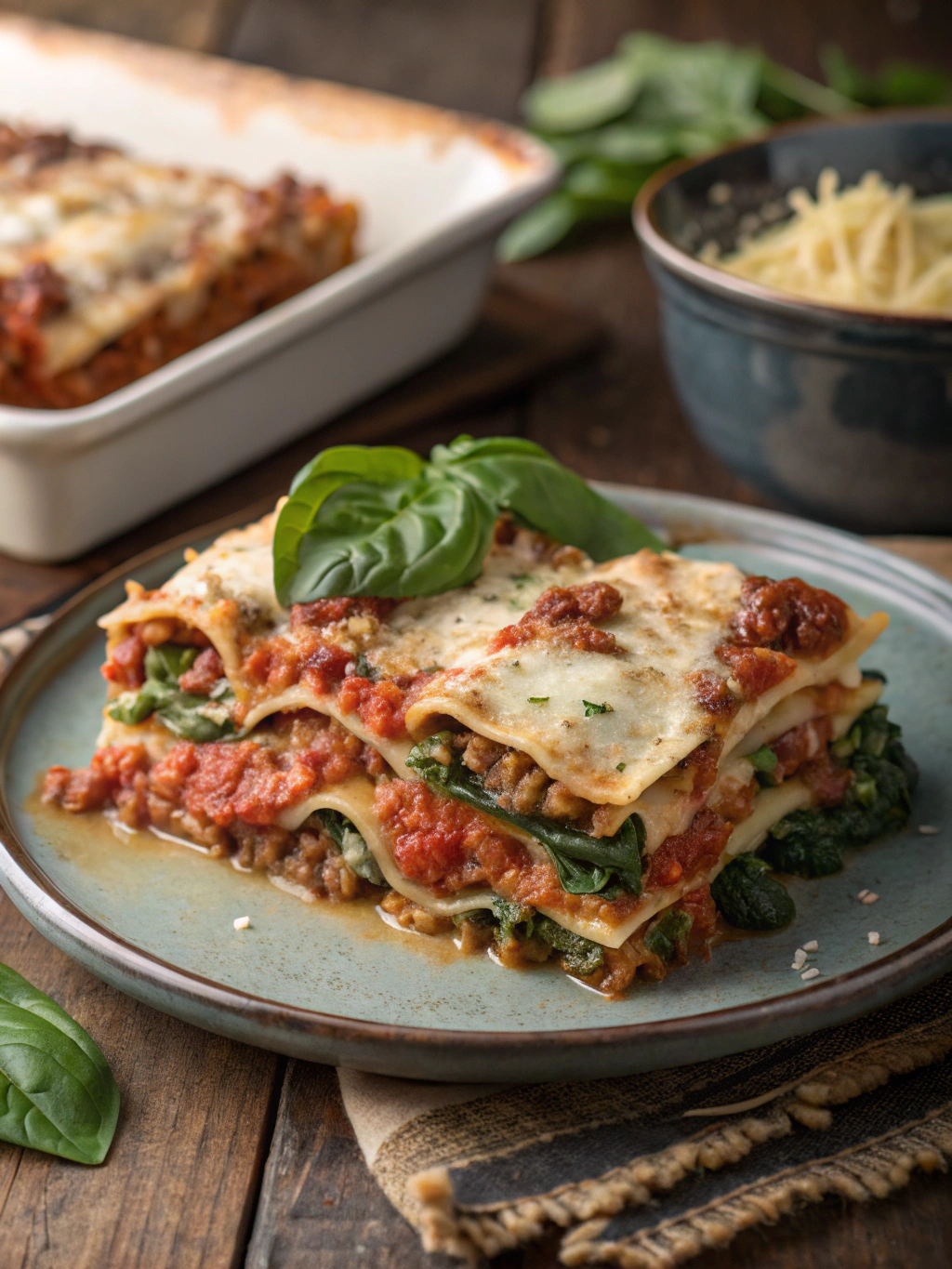 Beef and Spinach Lasagna: 3 Reasons You'll Love This Recipe! 4 beef and spinach lasagna Final result