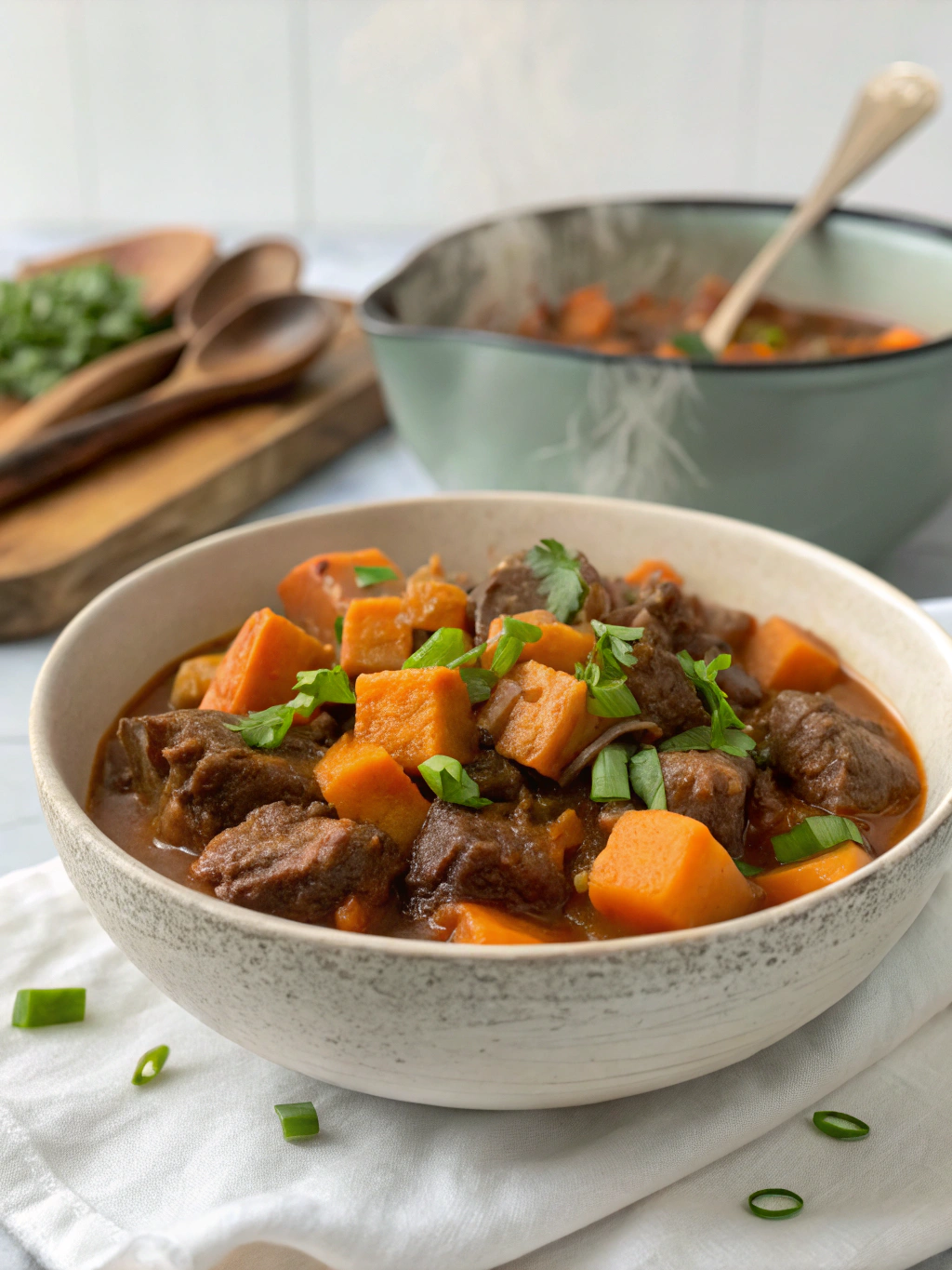 How easy 5 Steps Make Beef and Sweet Potato Stew Irresistible! 4 beef and sweet potato stew Final result