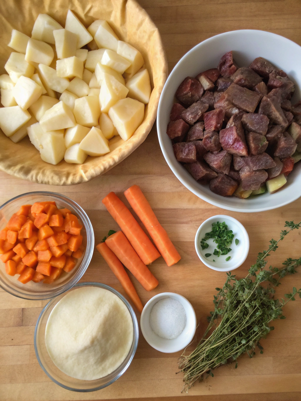 Beef Pot Pie Recipe: 5 Simple Steps for Comfort Food Bliss 2 beef pot pie recipe ingrdien