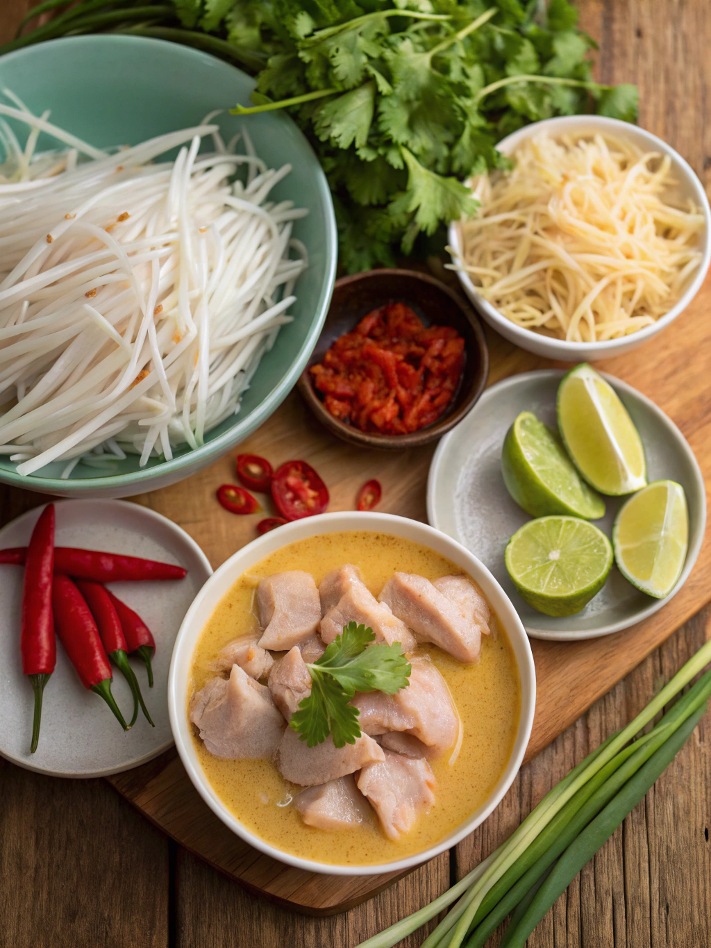 Chicken Laksa Recipe: Best 5 Steps to Spicy Perfection! 2 chicken laksa recipe ingrdien
