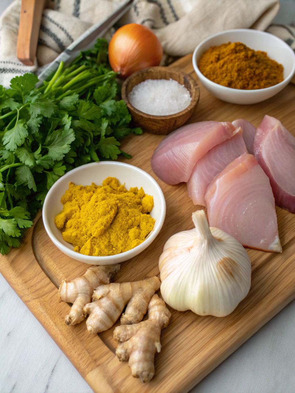 Chicken Turmeric Recipe: Great 5 Ways to Boost your Flavor 2 chicken turmeric recipe ingrdien