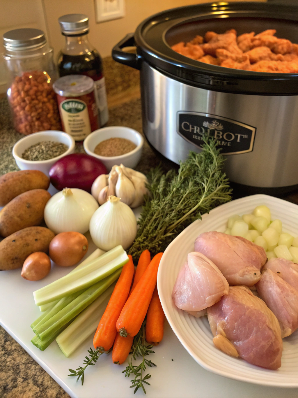 Crock Pot Chicken Recipes: 7 Great Dishes You Need to do! 2 crock pot chicken recipes ingrdien