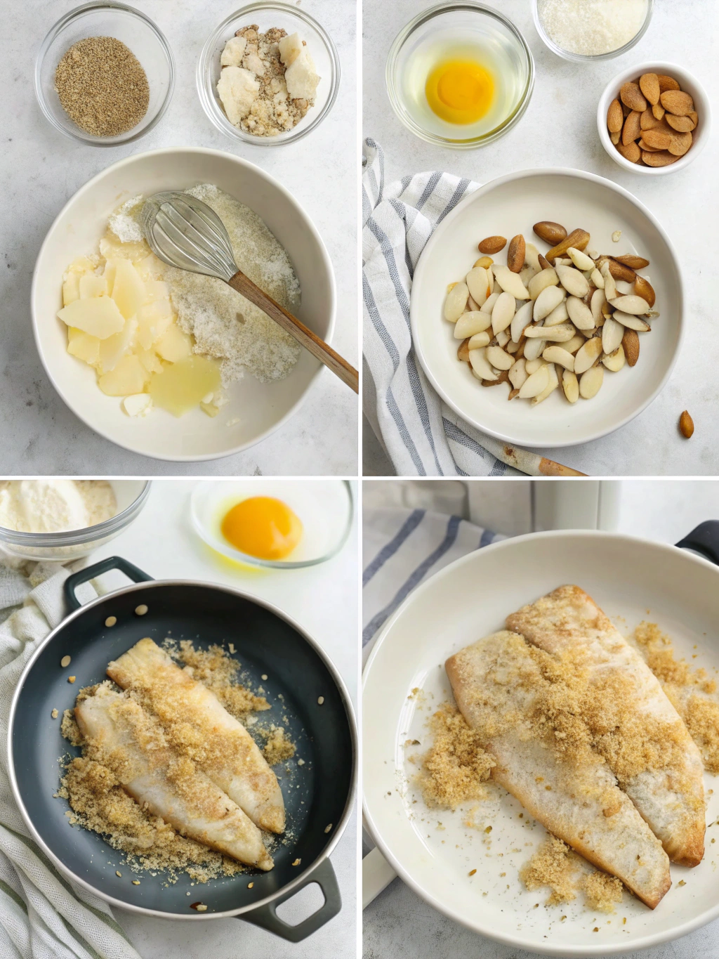 Flounder Almondine: 5 Simple Steps to a Gourmet Meal 3 flounder almondine410556 step by step