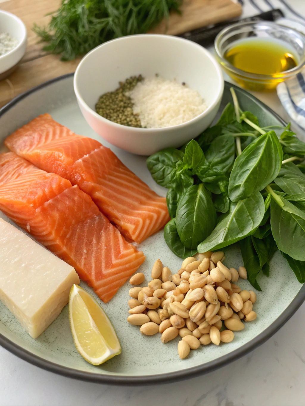 Pesto Salmon Recipe: 3 Easy Steps You Need to Try Today! 2 pesto salmon recipe161 ingrdien