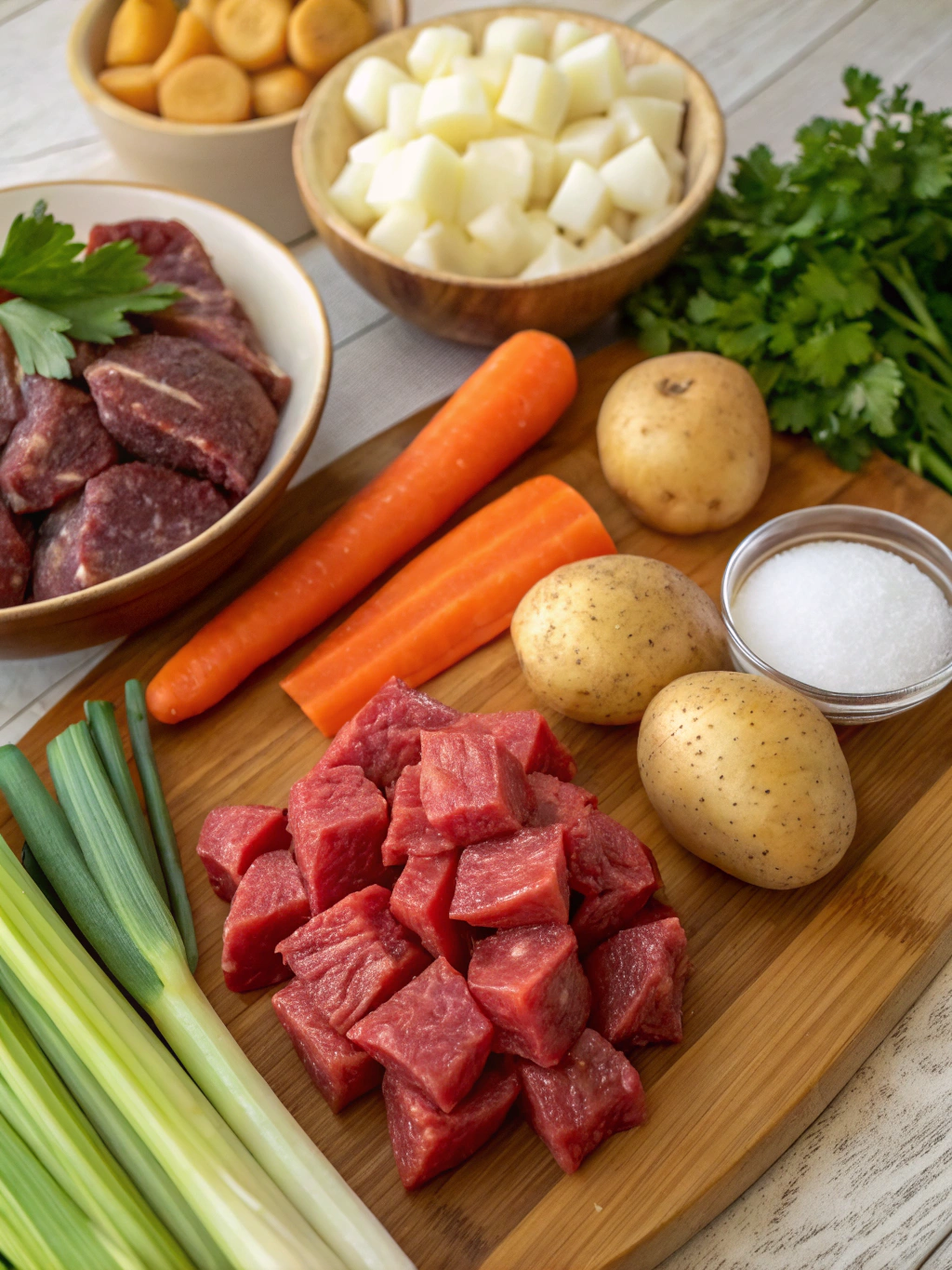 Beef and Potato Stew: 7 easy Steps to Hearty Comfort Food 2 beef and potato stew ingrdien