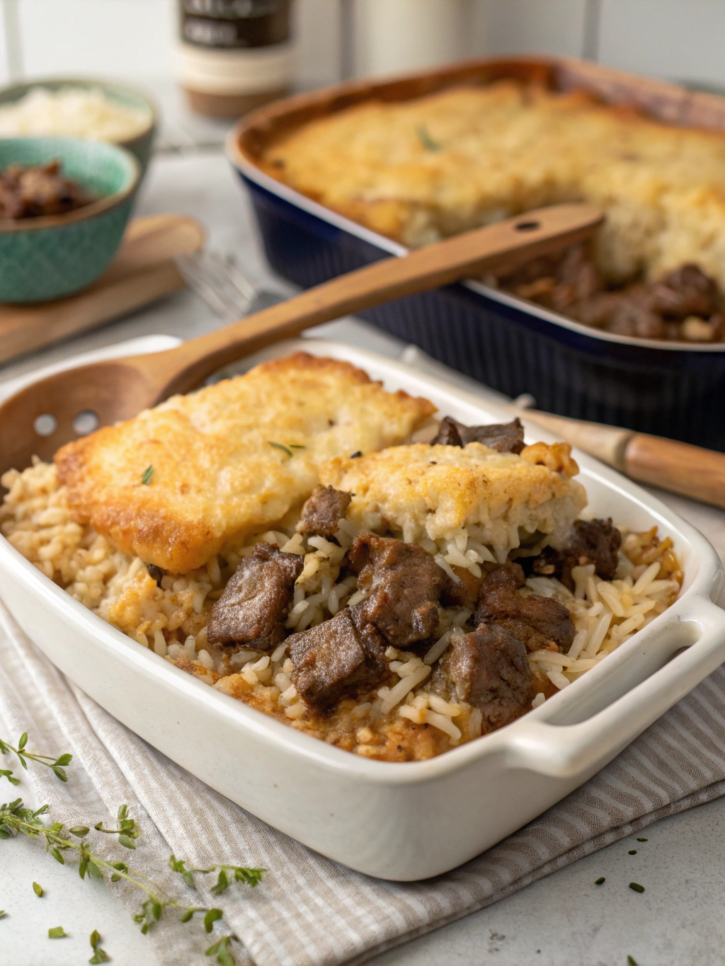 Beef and Rice Casserole: 5 Easy Steps for a Tasty Dinner 4 beef and rice casserole Final result