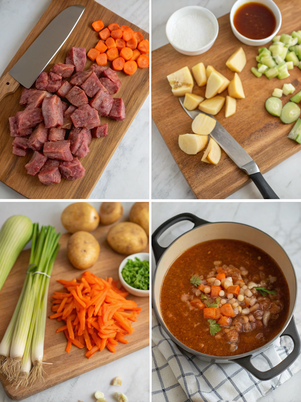 Beef and Vegetable Soup Recipe: 5 Easy hack for Perfection 3 beef and vegetable soup recipe step by step