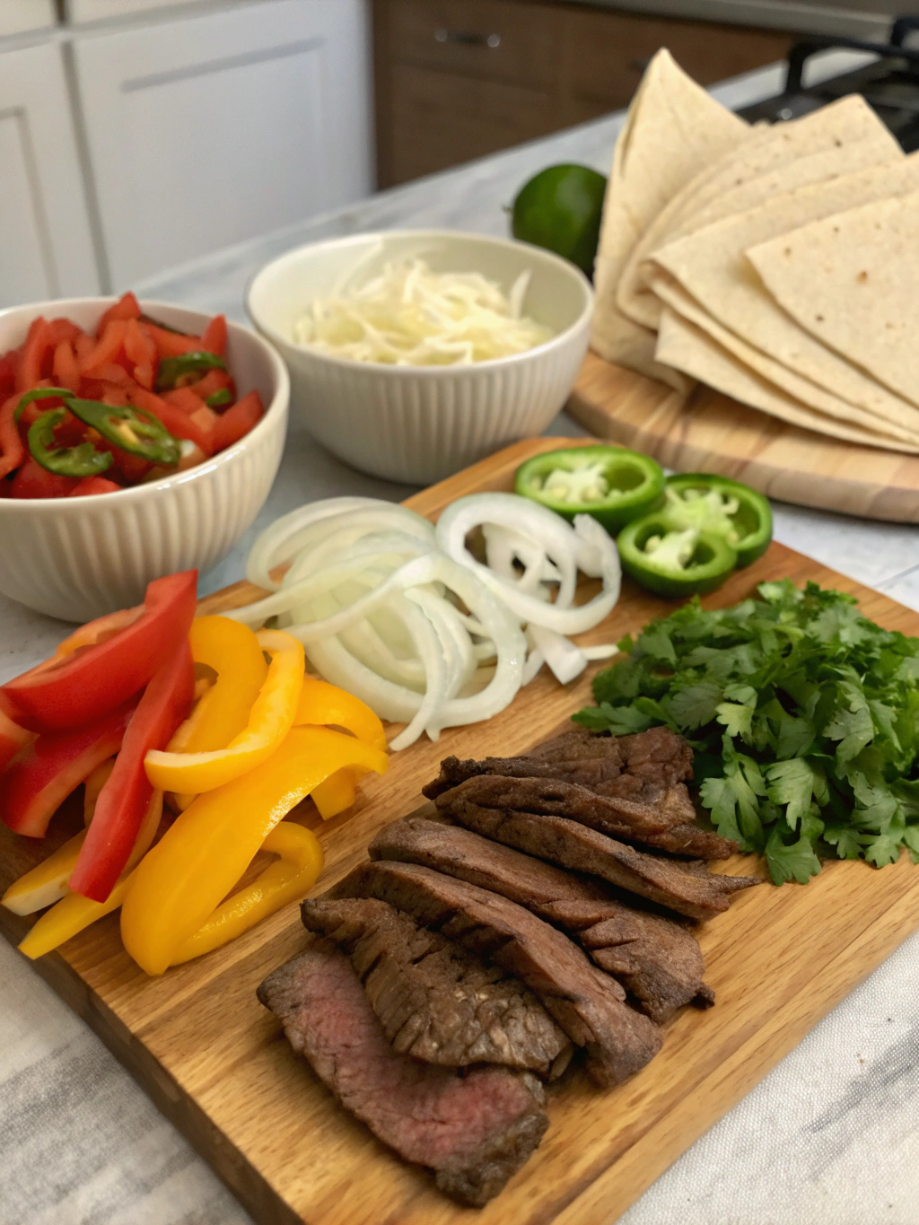 Beef Fajitas Recipe: 7 Easy Steps for Mouthwatering Flavor! 2 beef fajitas recipe ingrdien