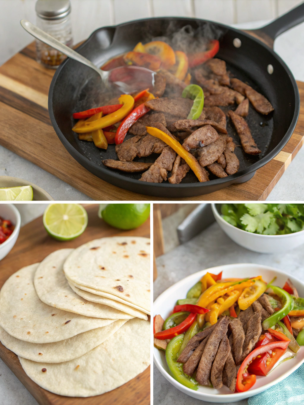 Beef Fajitas Recipe: 7 Easy Steps for Mouthwatering Flavor! 3 beef fajitas recipe step by step