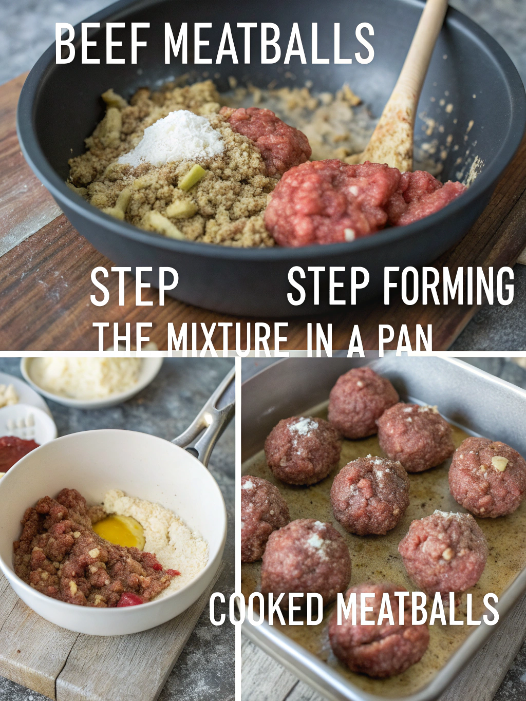 Beef Meatballs Recipe: 5 easy hack for Juicy Perfection! 3 beef meatballs recipe step by step
