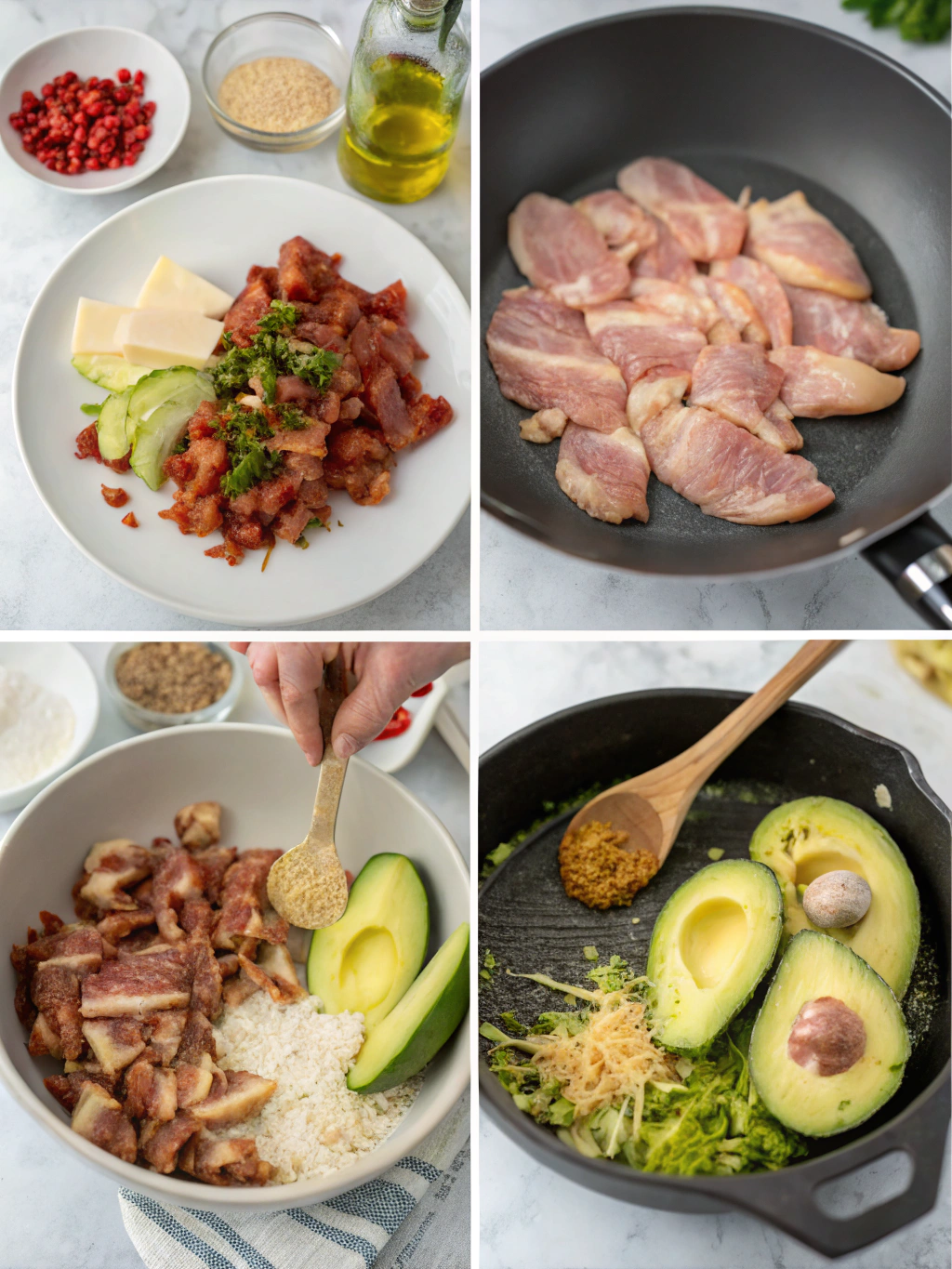 Chicken and Bacon Avocado Recipe: 5 Easy Steps for a Tasty Meal 3 chicken and bacon avocado recipe step by step