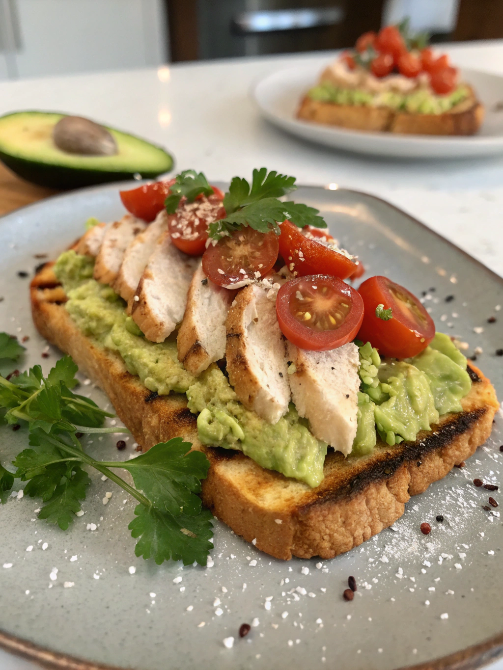 Chicken Avocado Toast Recipe: 5 Easy Tips for Perfection 4 chicken avocado toast recipe Final result