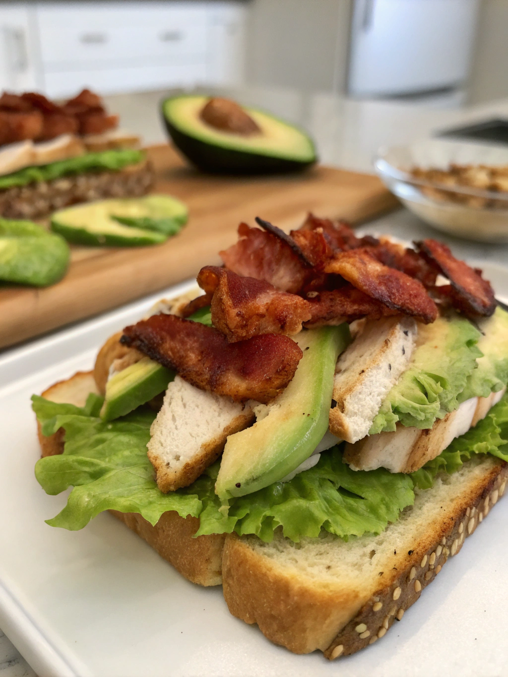 How to Make the Best Chicken Bacon Avocado Recipe in 5 Steps 4 chicken bacon avocado recipe Final result