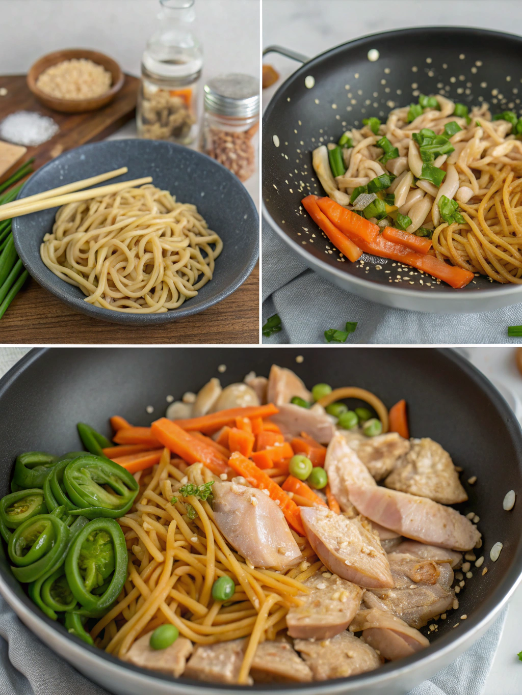 Chicken Lo Mein Recipe: 5 Easy Steps to a Flavorful Dish! 3 chicken lo mein recipe step by step
