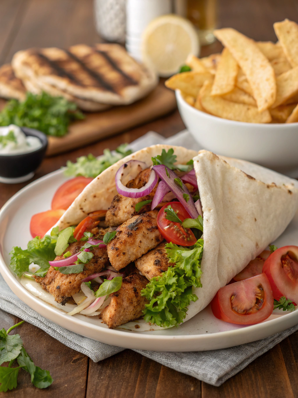 How 5 EASY Steps Make Chicken Shawarma Plate Recipe Irresistible 4 chicken shawarma plate recipe Final result