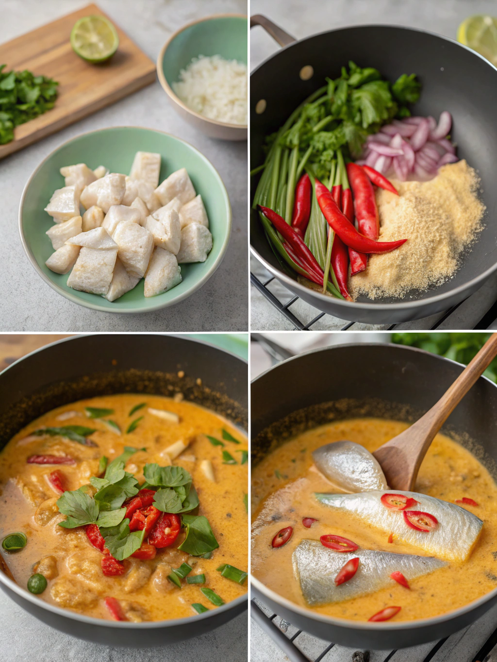 Fish Curry Thai: 5 Easy Steps to Master This Flavorful 3 fish curry Thai373988 step by step